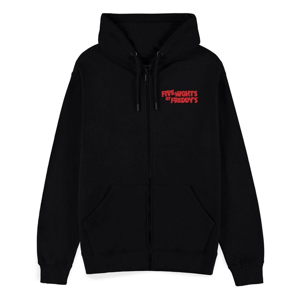 Five Nights at Freddy's Kapuzenpullover mit Reißverschluß Can You Survive Größe S Image 2