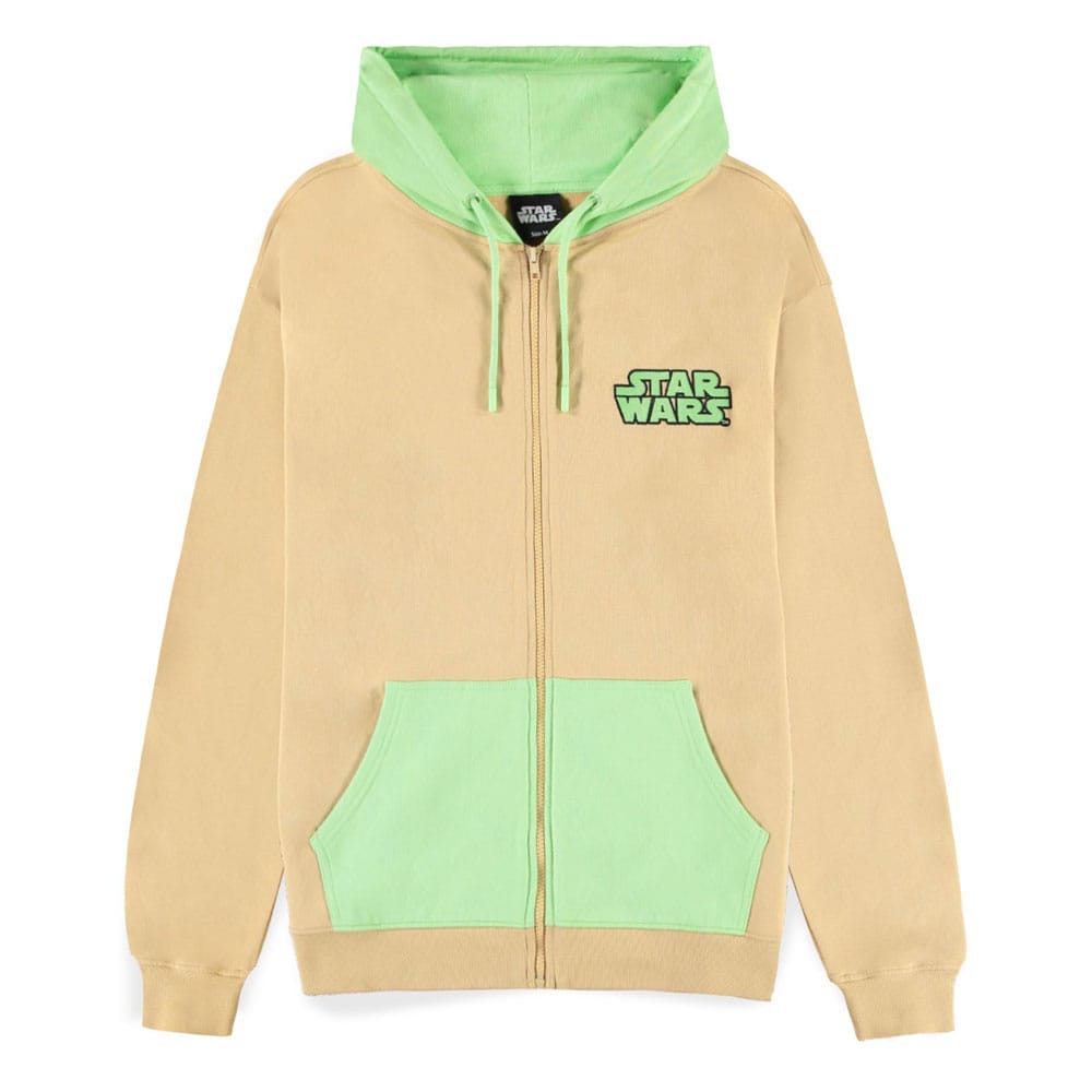 Star Wars The Mandalorian Kapuzenjacke mit Reißverschluß Grogu    Größe M Image 1