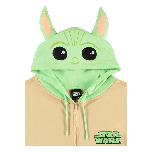 Star Wars The Mandalorian Kapuzenjacke mit Reißverschluß Grogu    Größe M Image 2