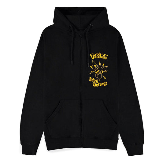 Pokémon Kapuzenpullover mit Reißverschluß Pikachu Voltage   Größe L Image 2