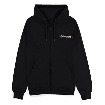 Cyberpunk 2077 Kapuzenpullover mit Reißverschluß Night City Größe S Image 2