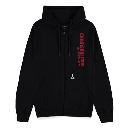 Chainsaw Man Kapuzenpullover mit Reißverschluß Chainsaw Devil  Größe S Image 2