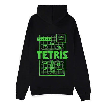 Tetris Kapuzenpullover mit Reißverschluß Game Over  Größe L Image 1