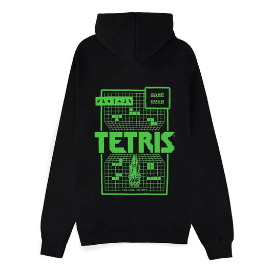 Tetris Kapuzenpullover mit Reißverschluß Game Over  Größe L Image 1