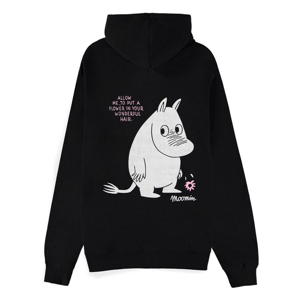 Mumins Kapuzenpullover mit Reißverschluß Flower  Größe XL Image 1