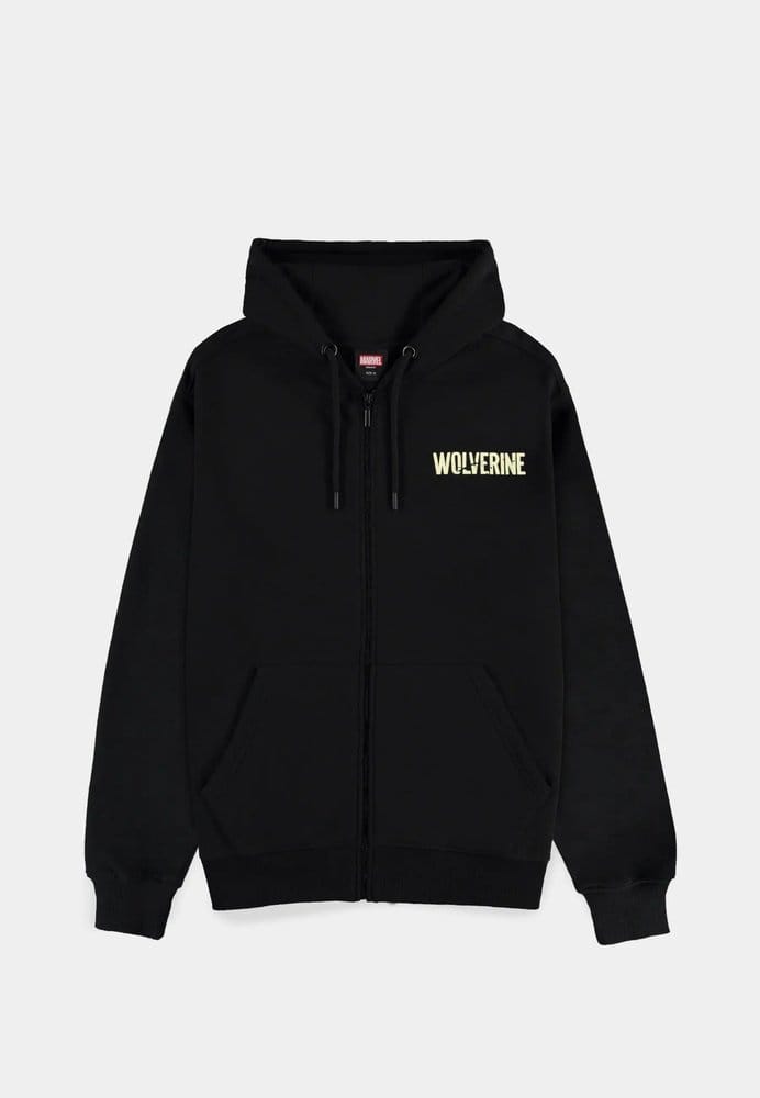 Marvel Kapuzenjacke mit Reißverschluß Wolverine Black Größe XL Image 1
