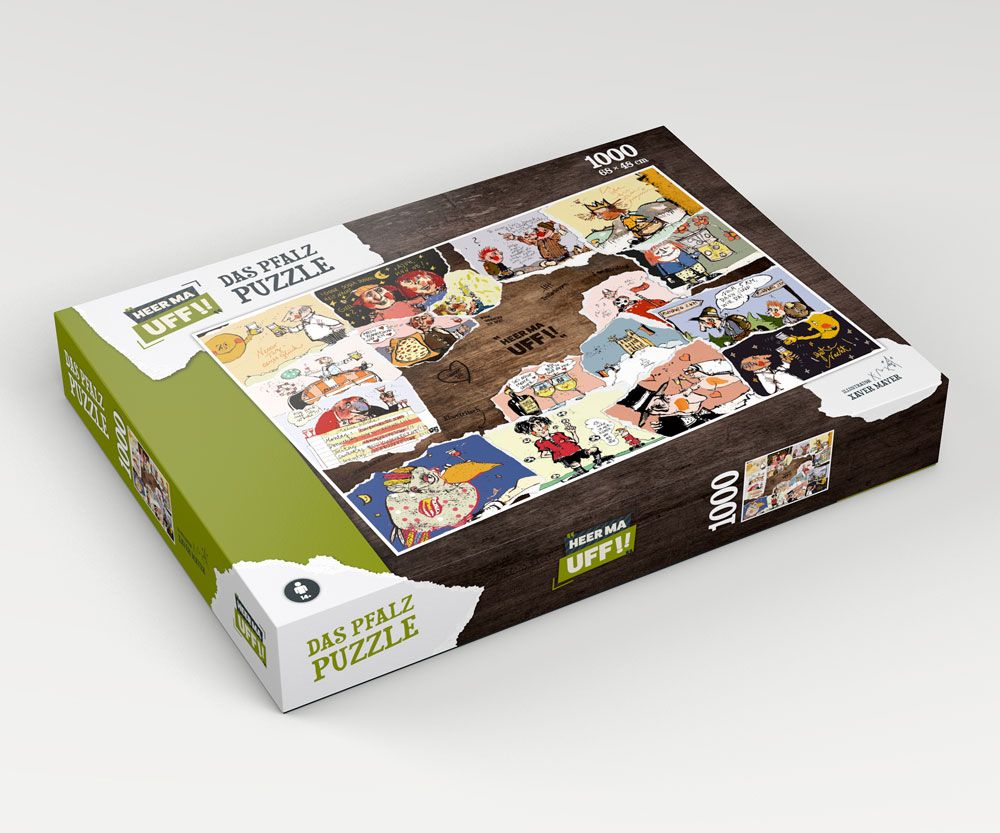 Heer Ma Uff!! - Das Pfalzpuzzle - 1000 Teile Image 1