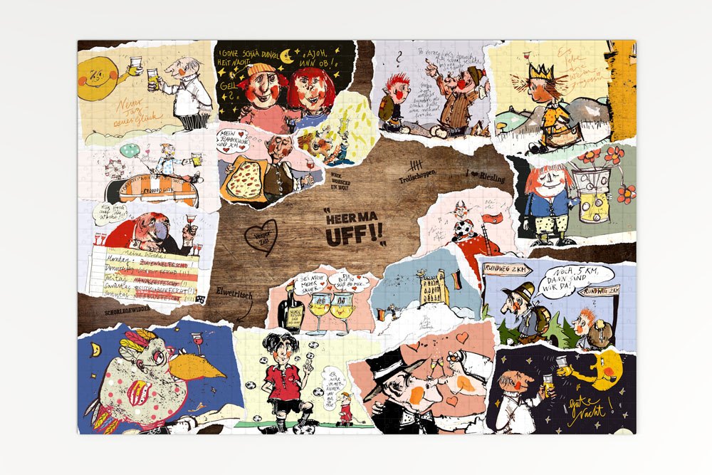 Heer Ma Uff!! - Das Pfalzpuzzle - 1000 Teile Image 2