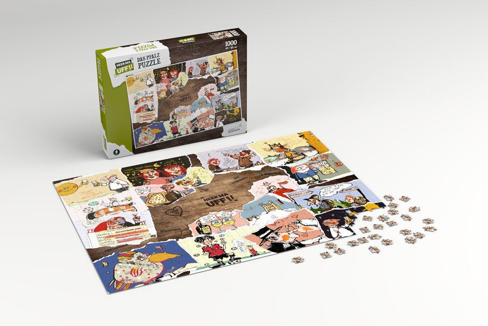 Heer Ma Uff!! - Das Pfalzpuzzle - 1000 Teile Image 3