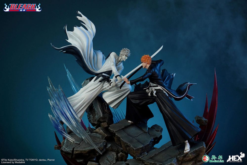 Bleach Elite Dynamic Statue 1/6 Ichigo Kurosaki vs Hollow Ichigo 56 cm Image 2