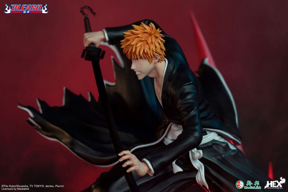 Bleach Elite Dynamic Statue 1/6 Ichigo Kurosaki vs Hollow Ichigo 56 cm Image 4