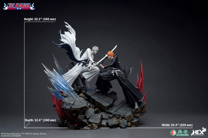Bleach Elite Dynamic Statue 1/6 Ichigo Kurosaki vs Hollow Ichigo 56 cm Image 9