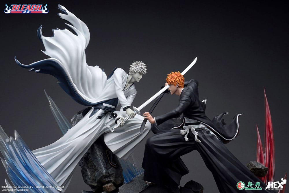 Bleach Elite Dynamic Statue 1/6 Ichigo Kurosaki vs Hollow Ichigo 56 cm Image 15