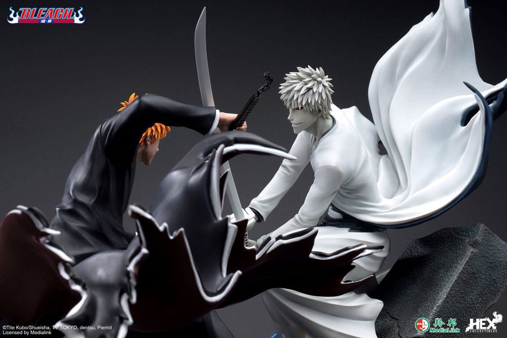 Bleach Elite Dynamic Statue 1/6 Ichigo Kurosaki vs Hollow Ichigo 56 cm Image 16