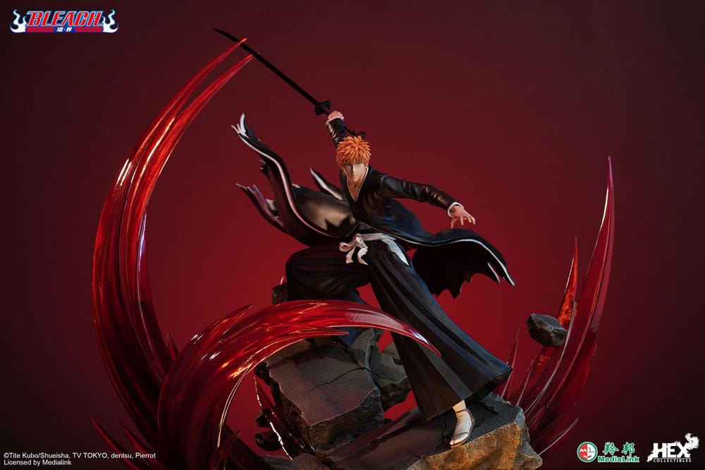 Bleach Elite Dynamic Statue 1/6 Ichigo Kurosaki 51 cm Image 2