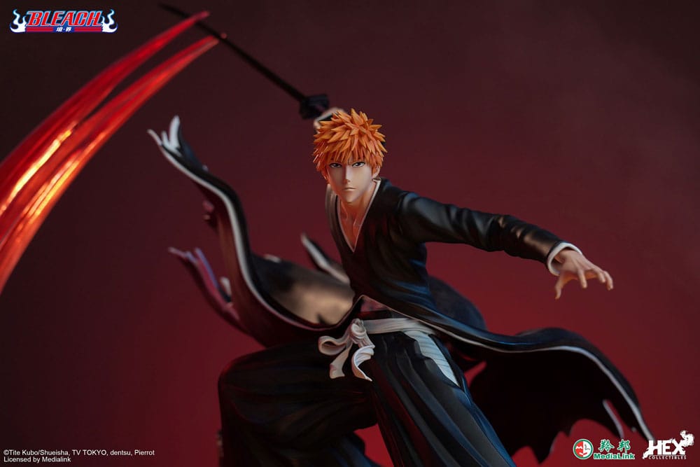 Bleach Elite Dynamic Statue 1/6 Ichigo Kurosaki 51 cm Image 4