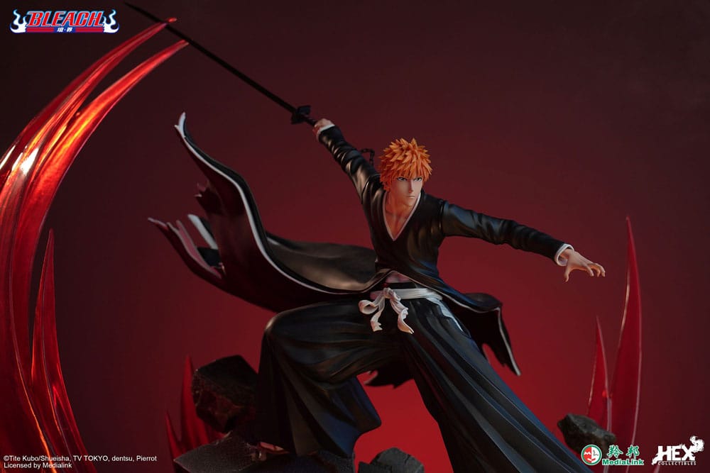 Bleach Elite Dynamic Statue 1/6 Ichigo Kurosaki 51 cm Image 7