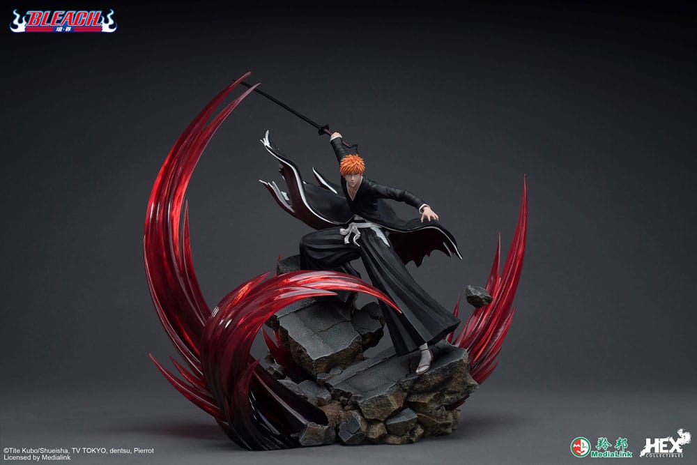 Bleach Elite Dynamic Statue 1/6 Ichigo Kurosaki 51 cm Image 9