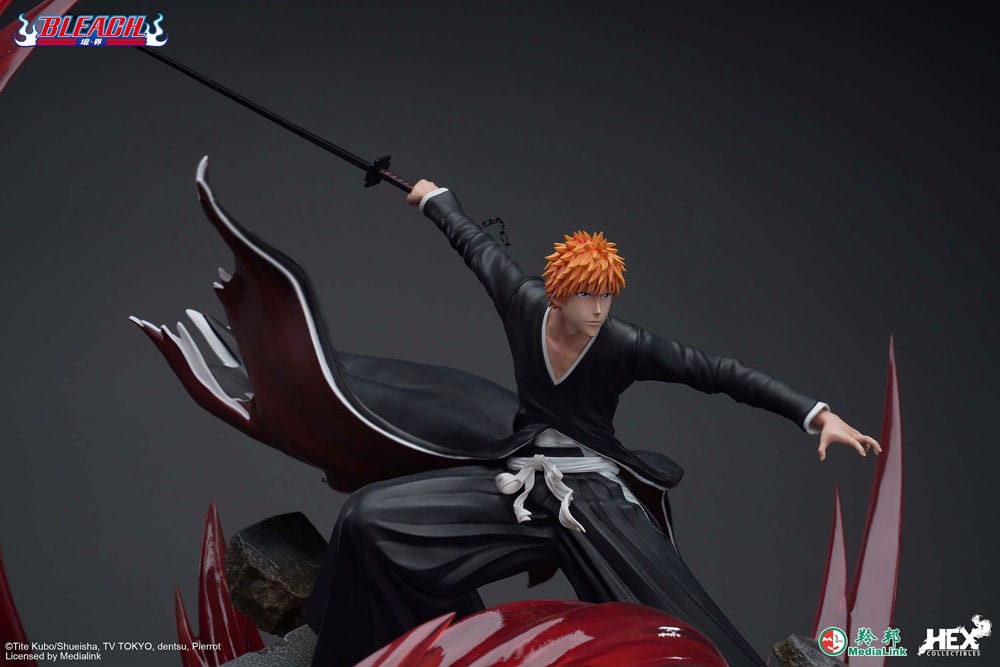 Bleach Elite Dynamic Statue 1/6 Ichigo Kurosaki 51 cm Image 14