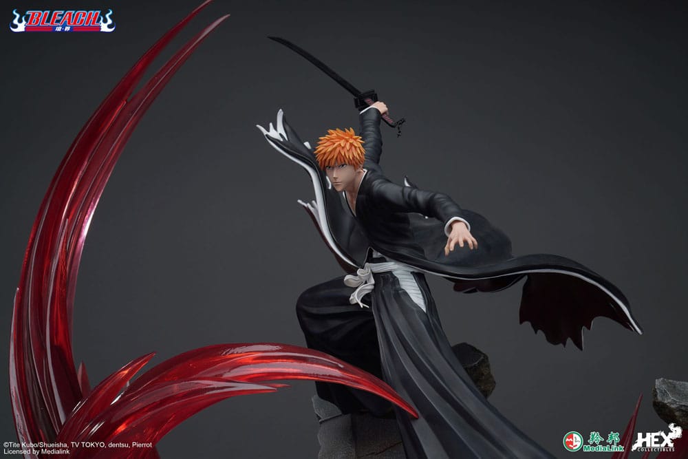 Bleach Elite Dynamic Statue 1/6 Ichigo Kurosaki 51 cm Image 15