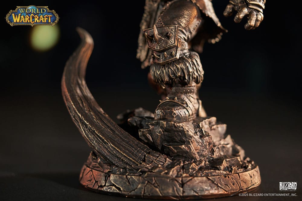 World of Warcraft Statue 1/10 Bronze Coloured Edition Grommash Hellscream 31 cm Image 9