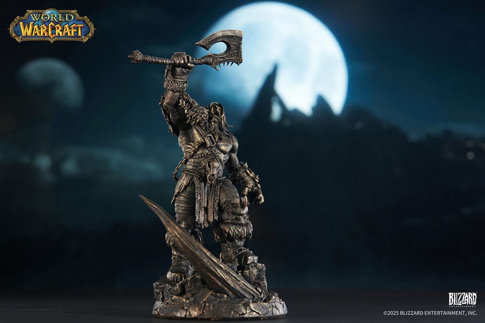 World of Warcraft Statue 1/10 Bronze Coloured Edition Grommash Hellscream 31 cm Image 13