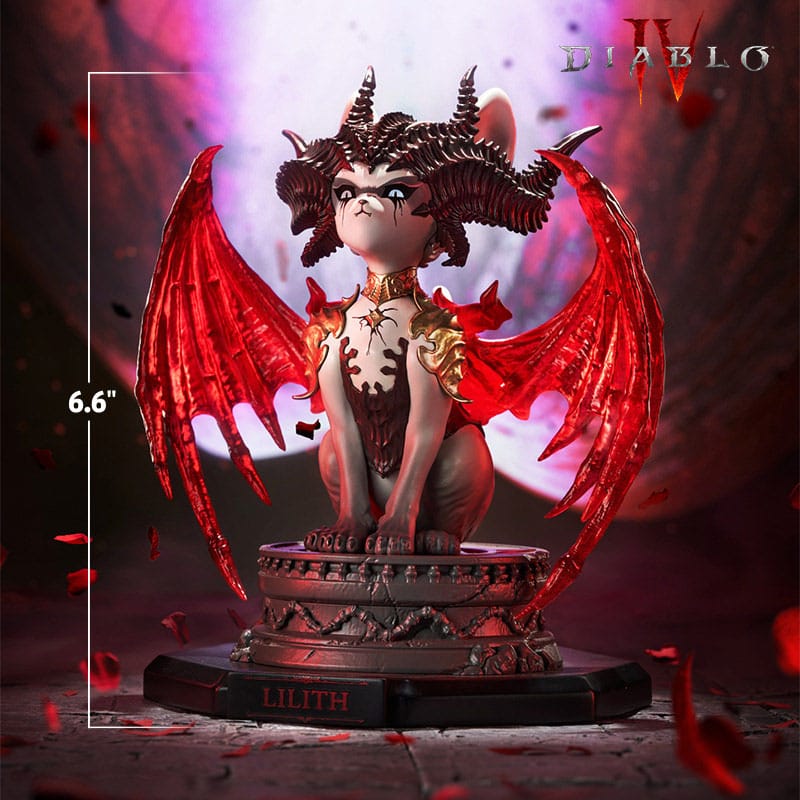 Diablo IV Statue Lilith Meow 17 cm Image 3
