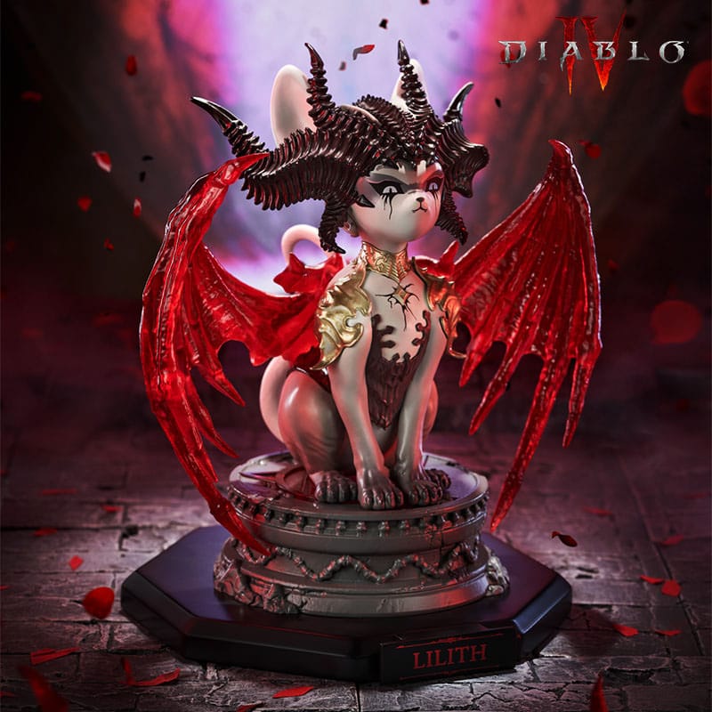 Diablo IV Statue Lilith Meow 17 cm Image 4