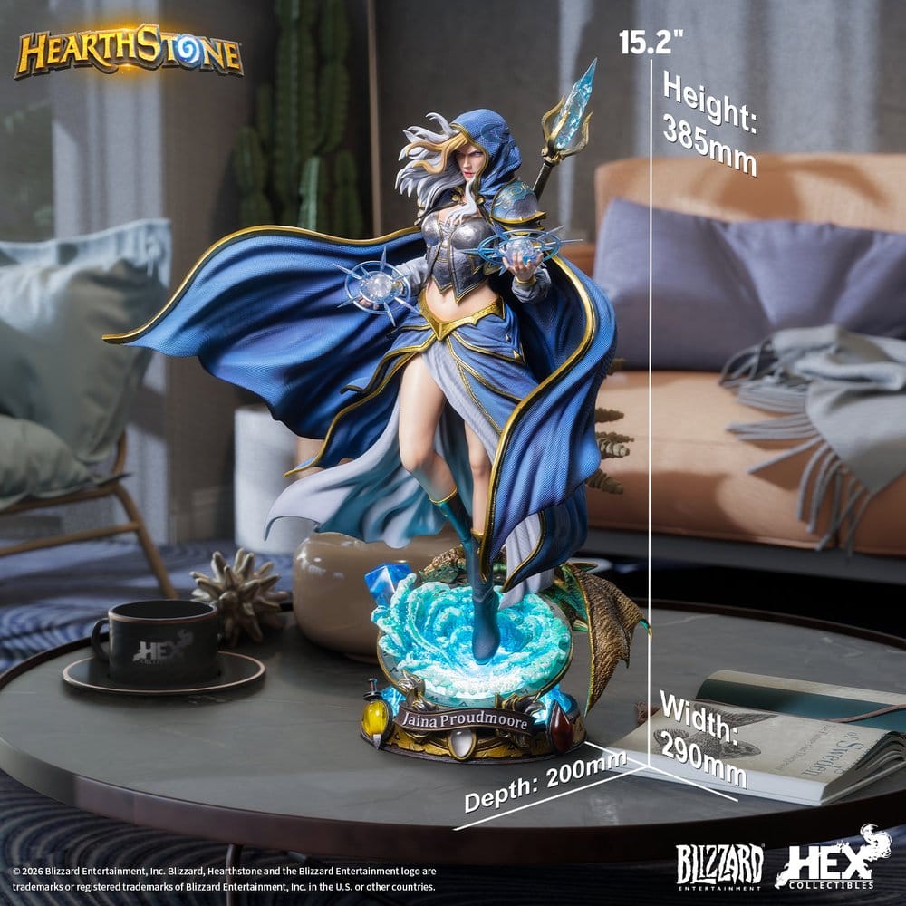 Hearthstone Statue 1/6 Jaina Proudmoore 39 cm Image 3