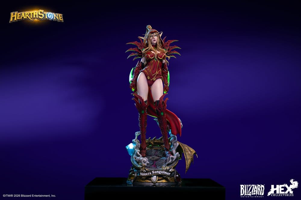 Hearthstone 1/6 Statue Valeera Sanguinar 38 cm Image 12
