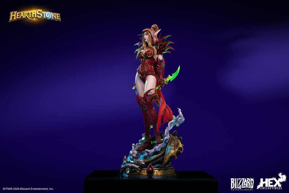 Hearthstone 1/6 Statue Valeera Sanguinar 38 cm Image 13