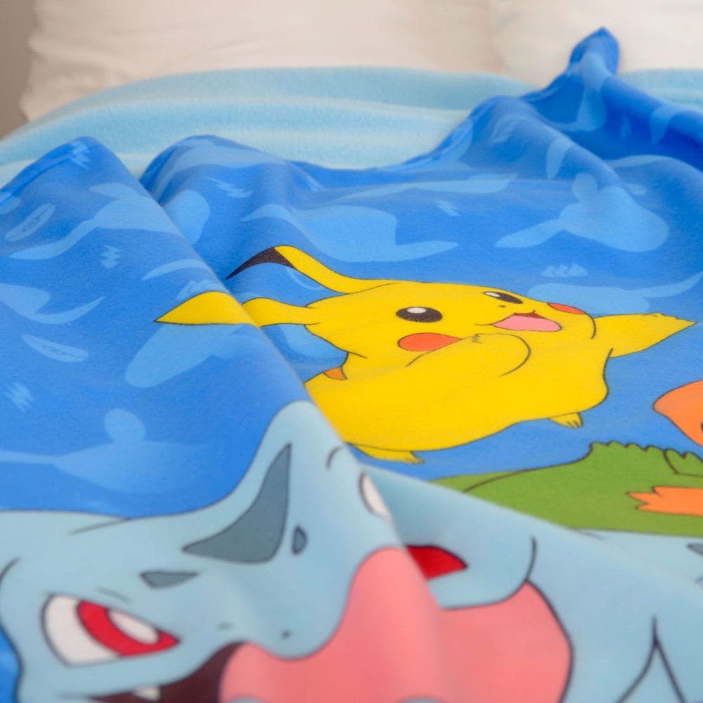 Pokémon Flanell-Fleecedecke Starter Pokémon 130 x 160 cm Image 4