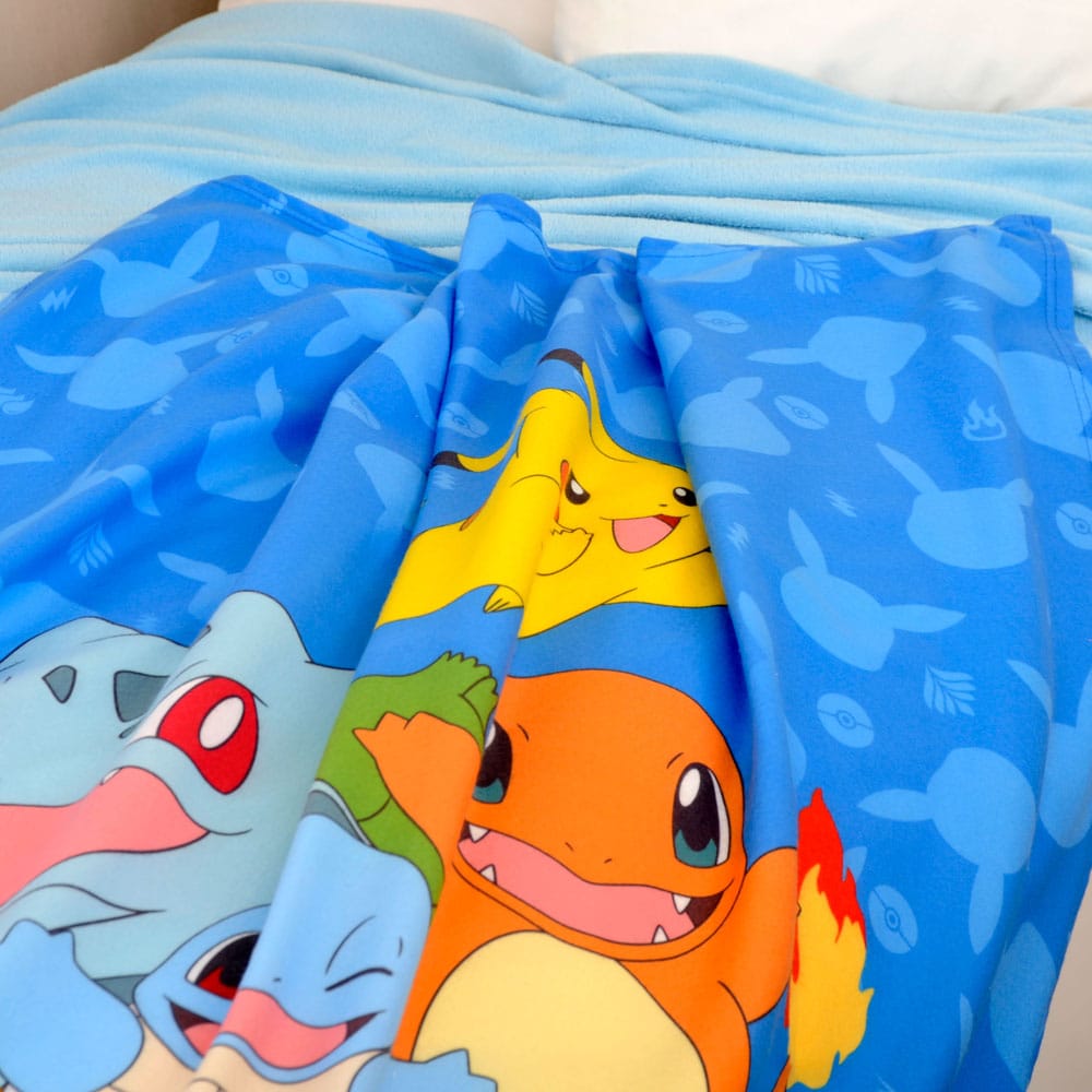 Pokémon Flanell-Fleecedecke Starter Pokémon 130 x 160 cm Image 7