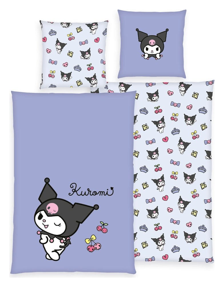 Sanrio Bettwäsche Kuromi 135 x 200 cm Image