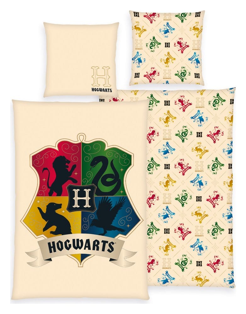 Harry Potter Bettwäsche Hogwarts 135 x 200 cm Image