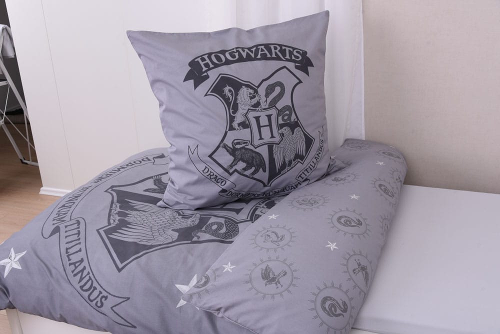 Harry Potter Bettwäsche Grau 135 x 200 cm / 80 x 80 cm Image 6