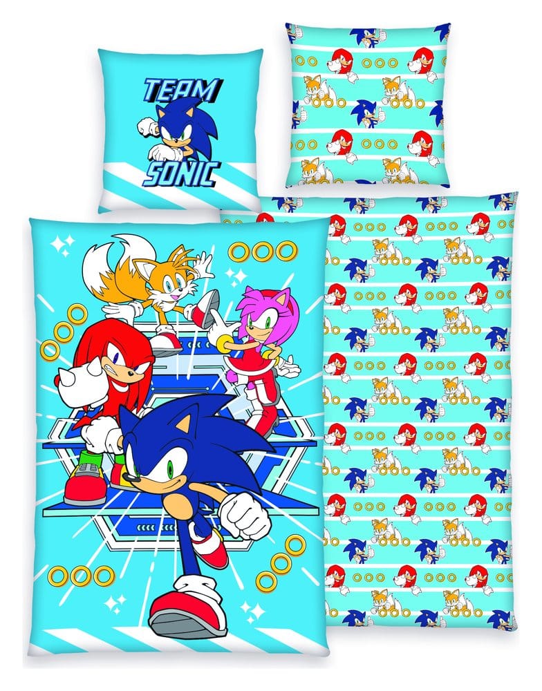 Sonic Bettwäsche Team Sonic 135 x 200 cm Image