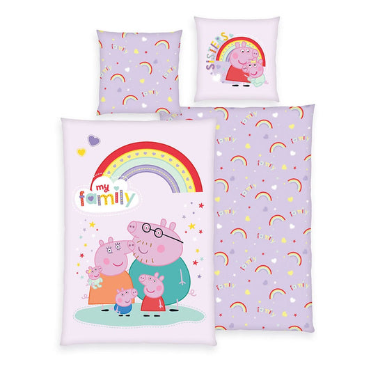 Peppa Pig Bettwäsche Ver. 2 135 x 200 cm Image