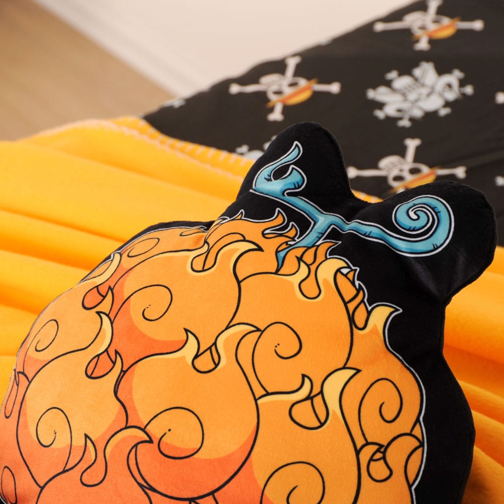 One Piece Dekokissen Feuer Feuer Frucht 36 cm Image 4