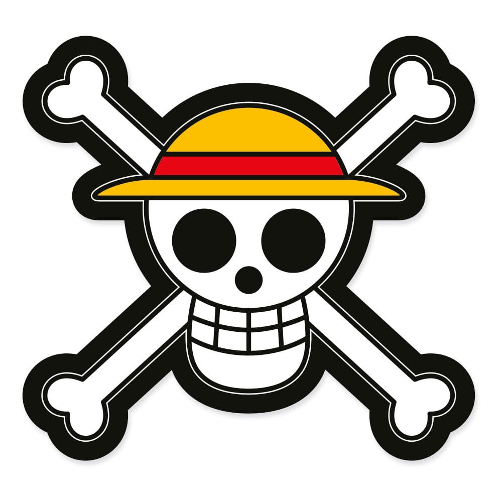 One Piece Dekokissen Jolly Roger 33 cm Image