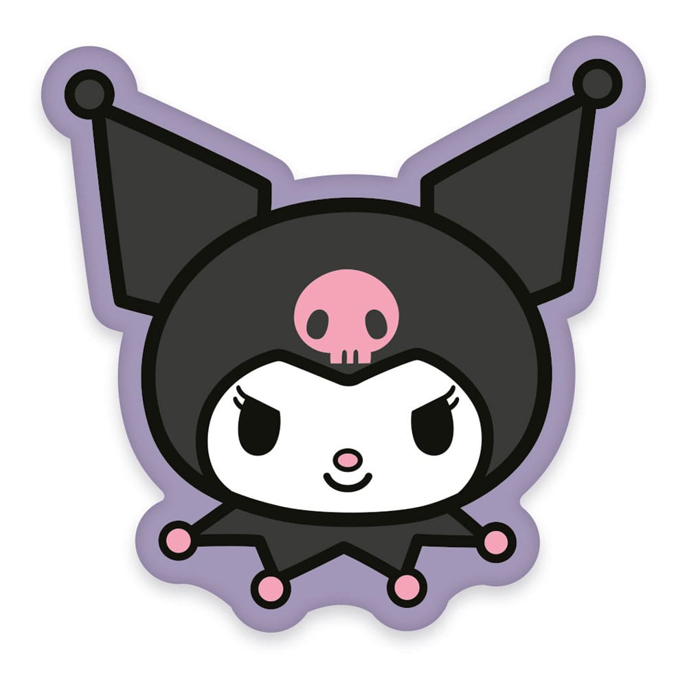 Sanrio Dekokissen Kuromi Face 36 cm Image