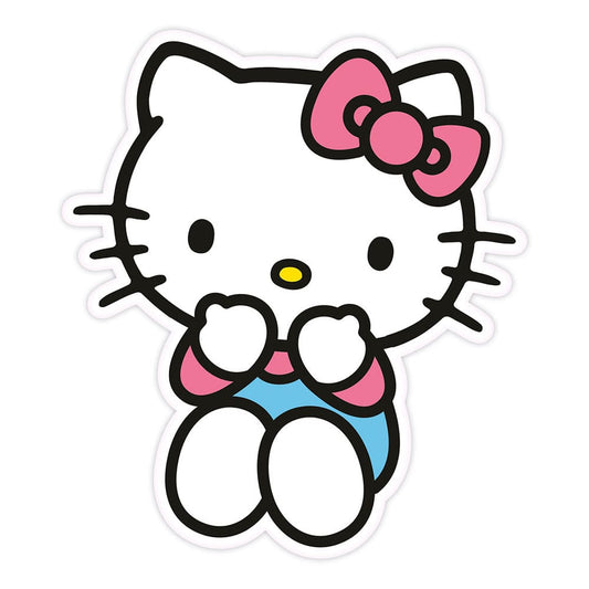 Sanrio Dekokissen Hello Kitty Blue Pants 36 cm Image