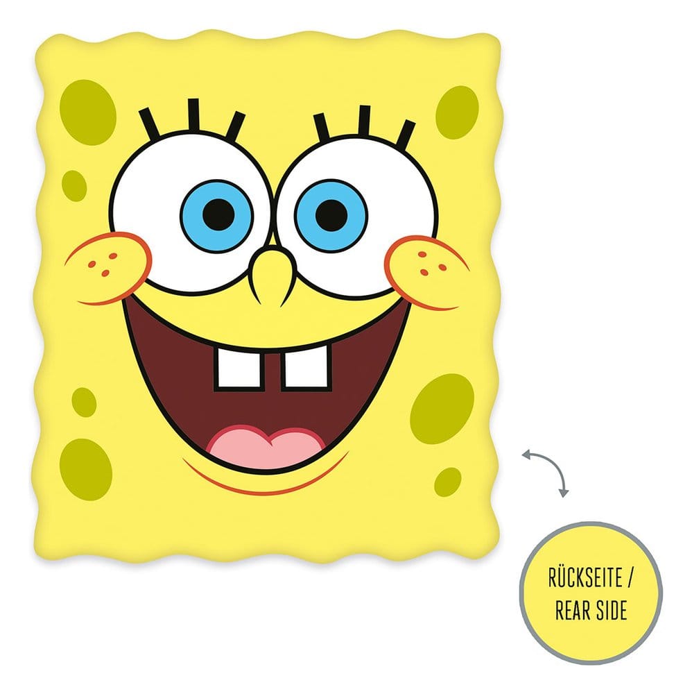 SpongeBob Dekokissen Spongbob Head 27 x 31 cm Image