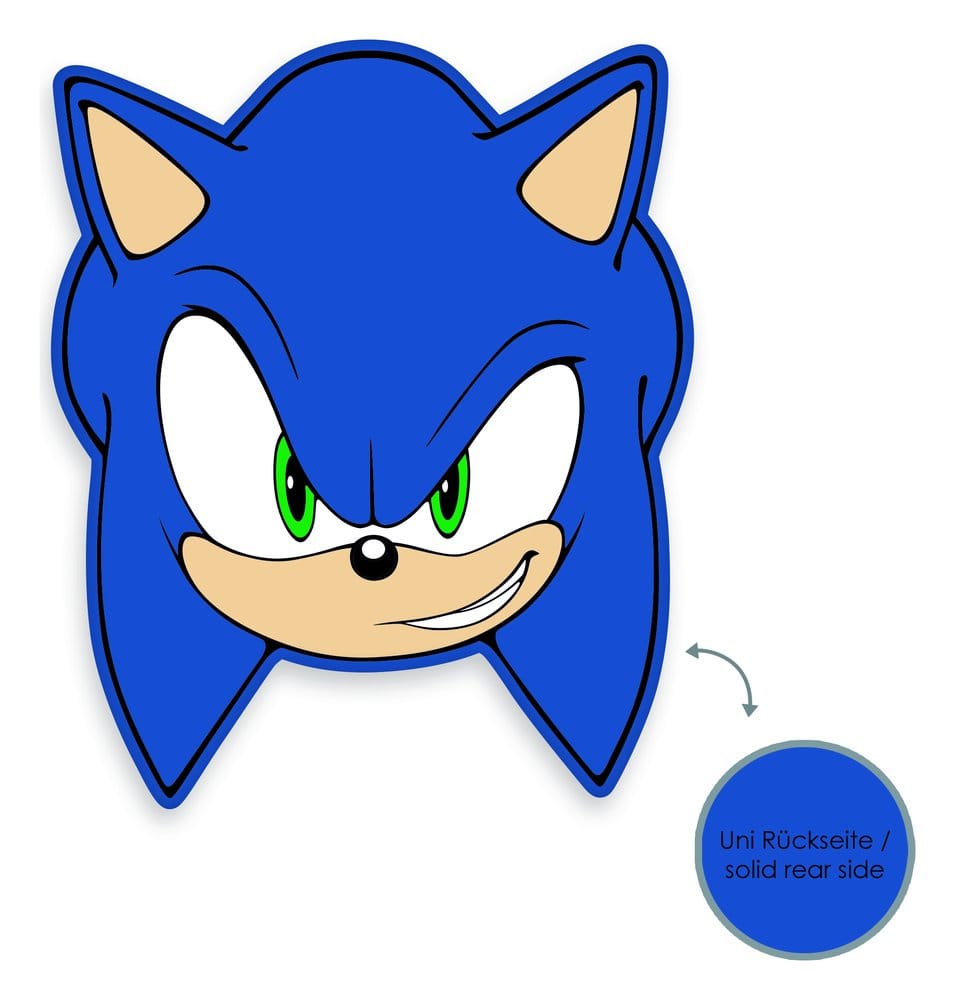 Sonic Dekokissen Sonic Kopf 36 cm Image