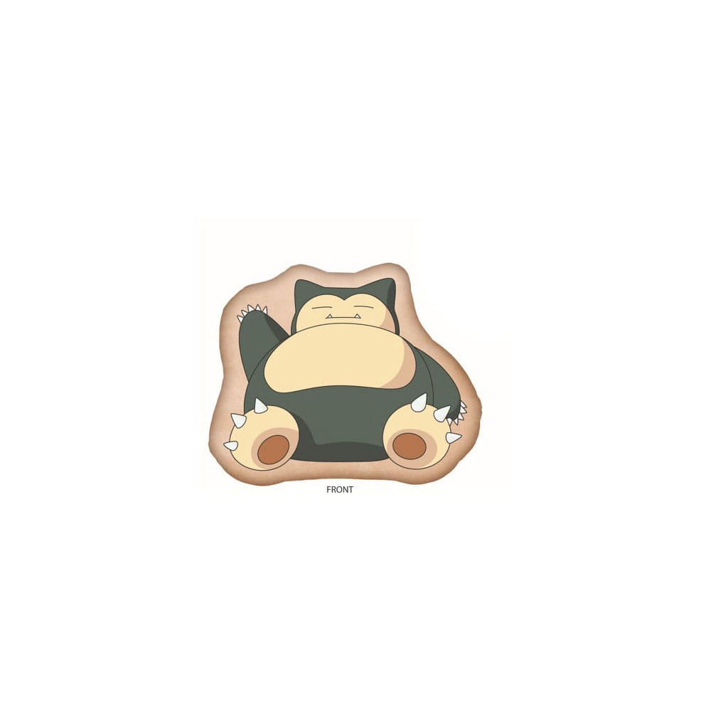 Pokémon Dekokissen Relaxo braun 36 cm Image 3