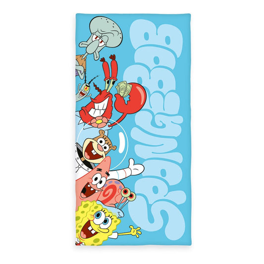Spongebob Schwammkopf Velours-Handtuch 75 x 150 cm Image