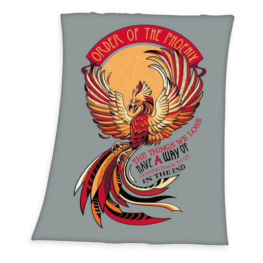 Harry Potter Flanell-Fleecedecke Order Of The Phoenix 130 x 170 cm Image