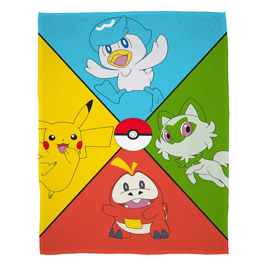 Pokemon Decke 4 Colours 130 x 170 cm Image