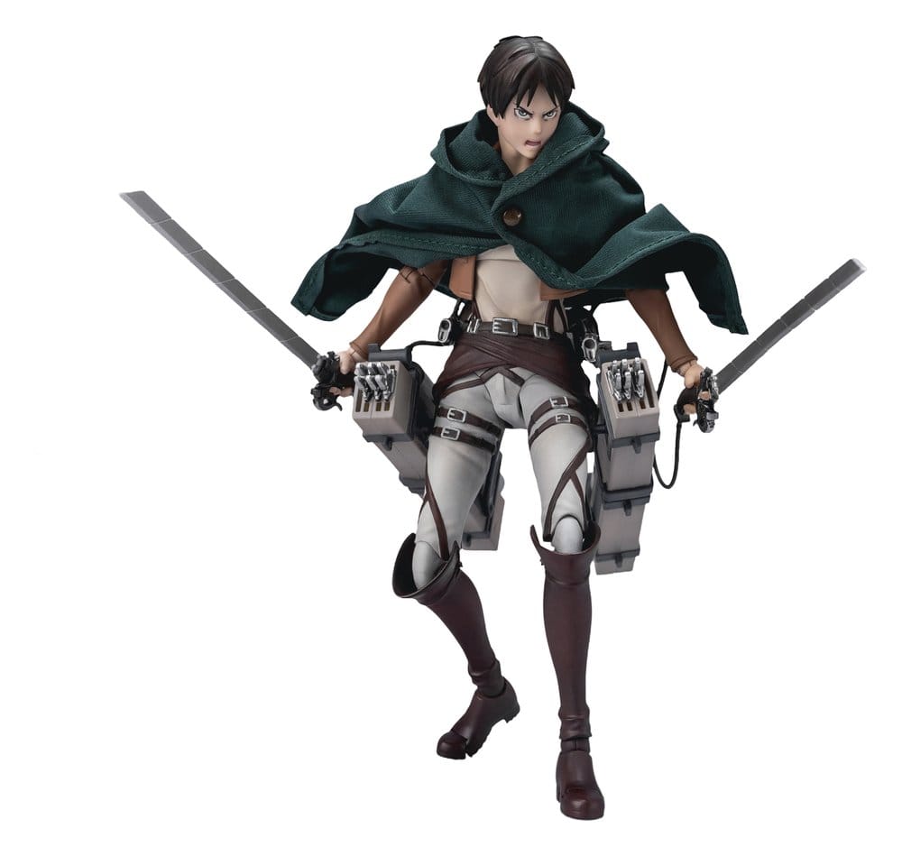 Attack on Titan Exquisite Basic Series Actionfigur 1/12 Eren Yeager 15 cm Image 1