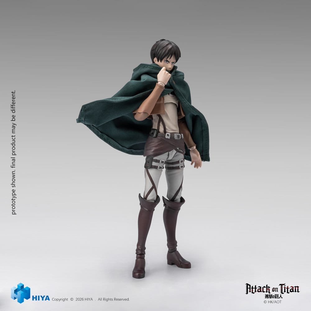 Attack on Titan Exquisite Basic Series Actionfigur 1/12 Eren Yeager 15 cm Image 4